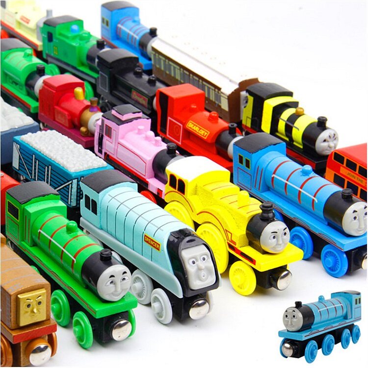6PCS/Lot Thomas and Friends Wooden Train Toys | Lazada PH
