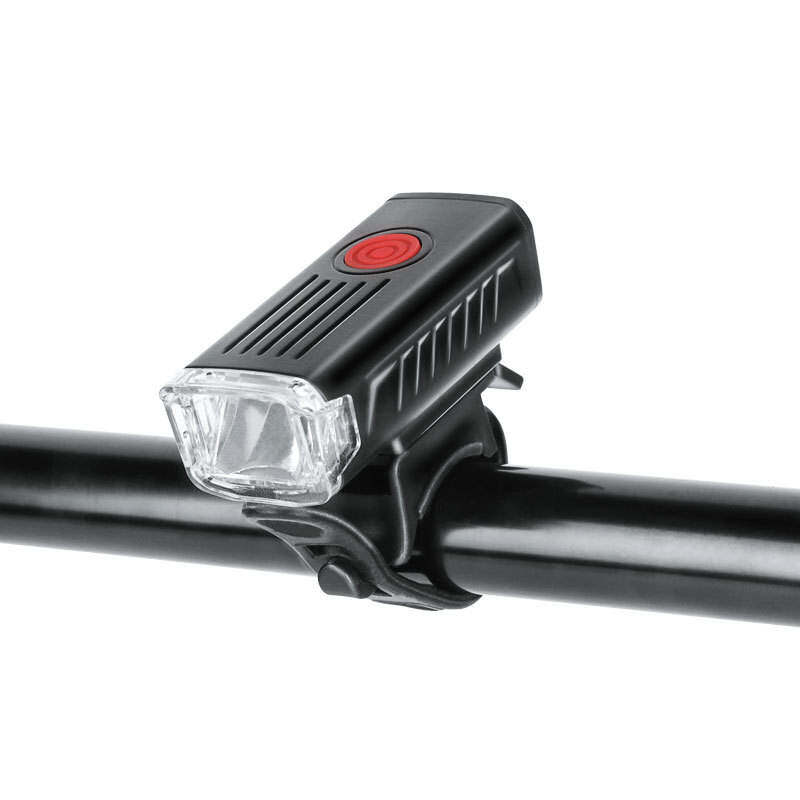 X-TIGER Waterproof Bicycle Headlight Shockproof Bracket Bicycle Headlight Safety Night Cycling Warning Light Universal + Tail Light