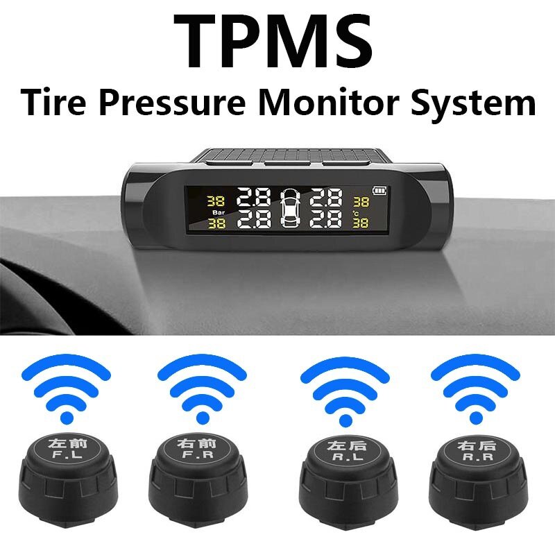 Sports love Car Wireless Bluetooth TPMS Tire Pressure Monitor with