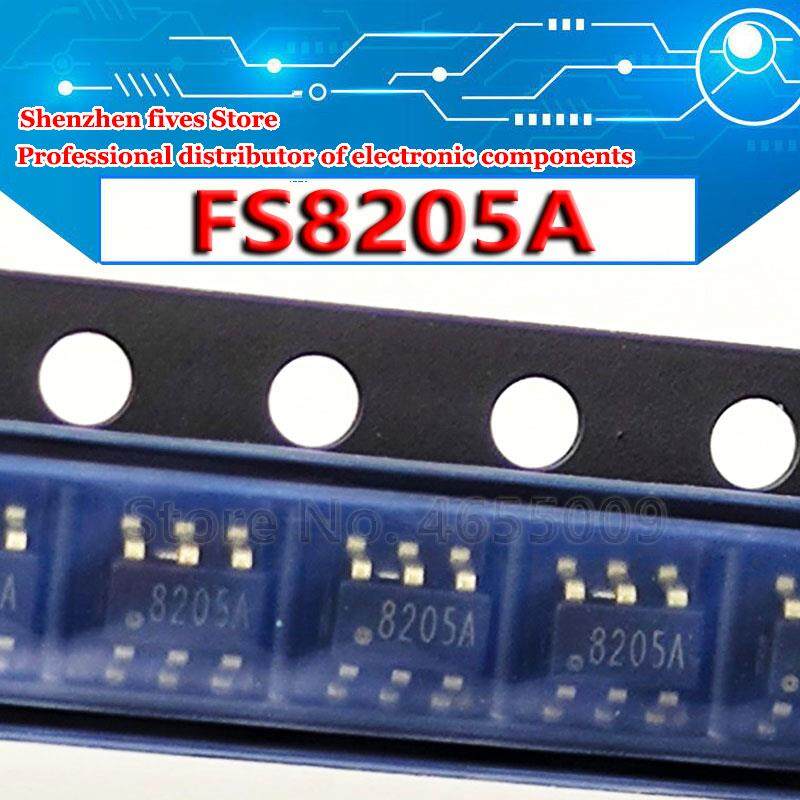 10-50ชิ้น8205 SOT23 8205A CEG8205A FS8205A SMD ชิปเซ็ตวงจรรวมใหม่และ ...