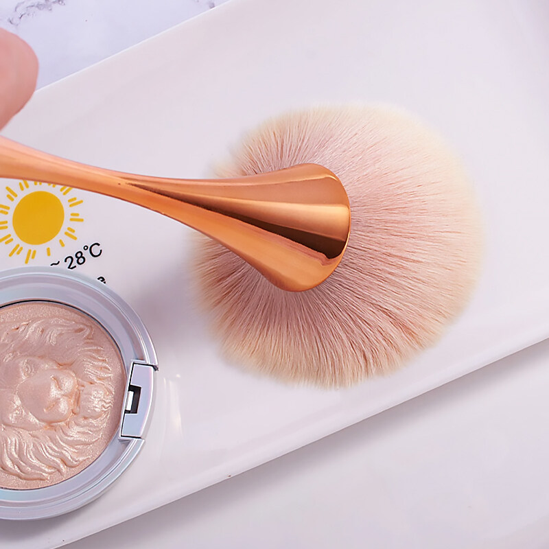 Blush Soft Bristle Powder Blending Cosmetic Brushes Beauty Make Up Tool Alatan Solek Makeup Brush_voghion.com
