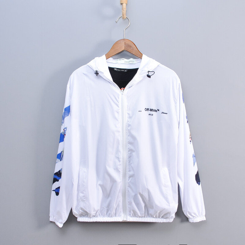 off white windbreaker mens