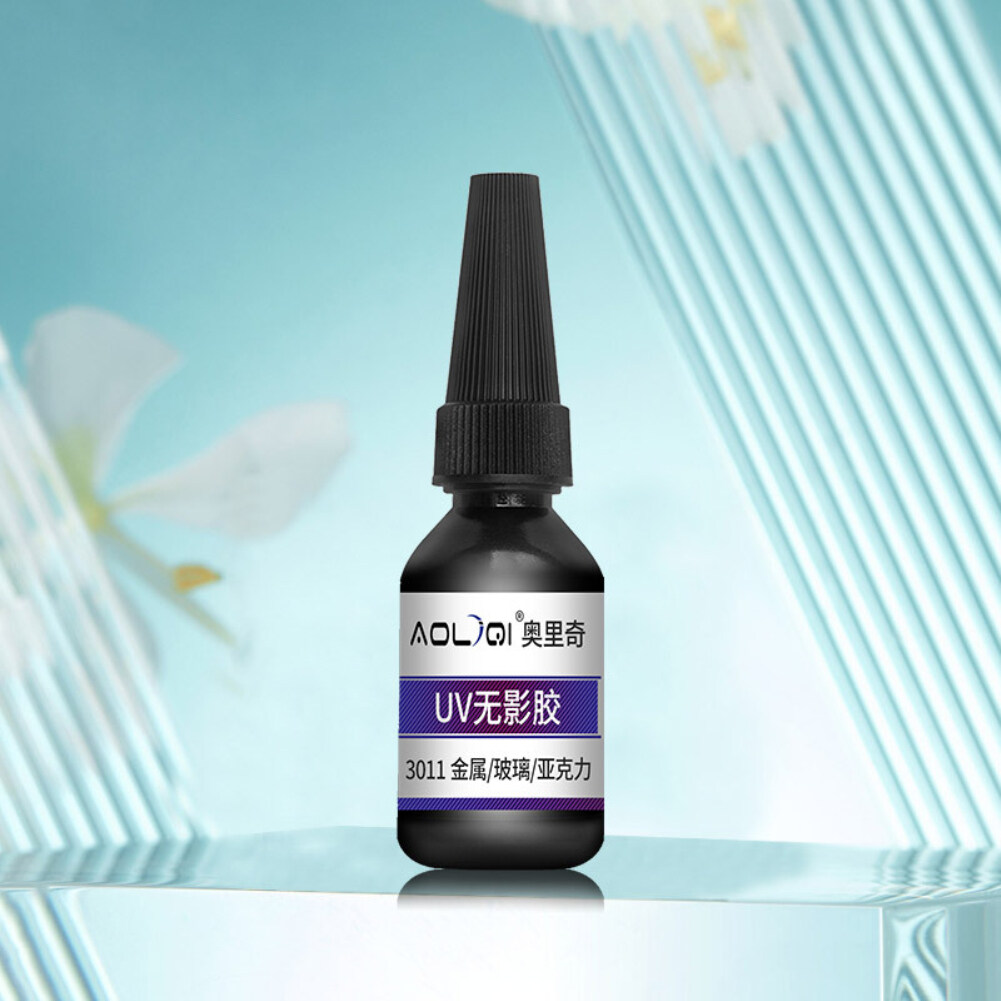 FLEWWER 50ML Uv Shadowless Glue Corrosion Preventive Shadowless Glue