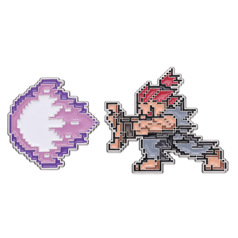 Street Fighter Game Cartoon Pins Chest Pins Bag Accessories Game Collection Commemorative Pins