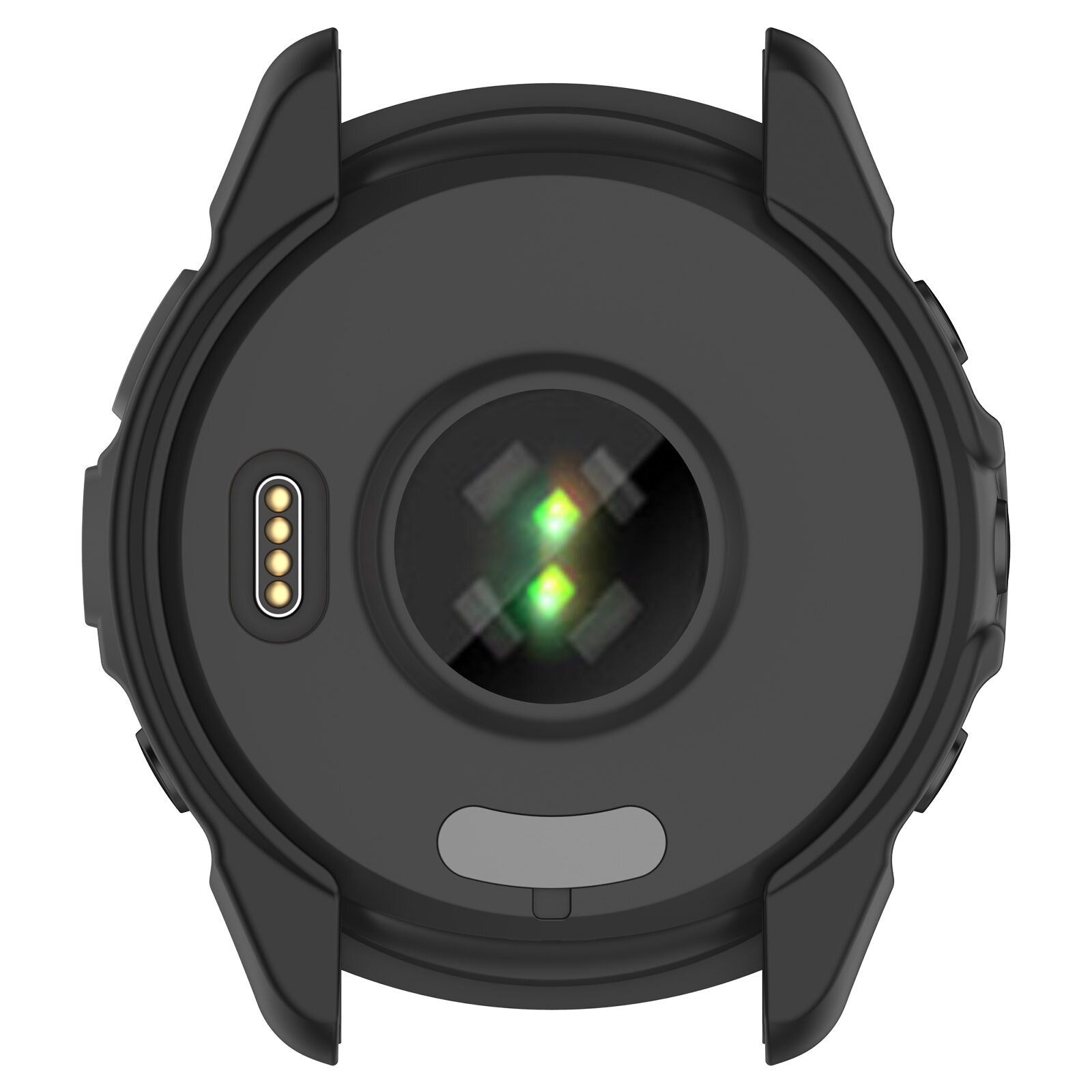 TPU Silicone Bìa trường hợp miếng bảo vệ màn hình cho Garmin Forerunner 265/Garmin Forerunner 265S chống xước vỏ giảm chấn bảo vệ