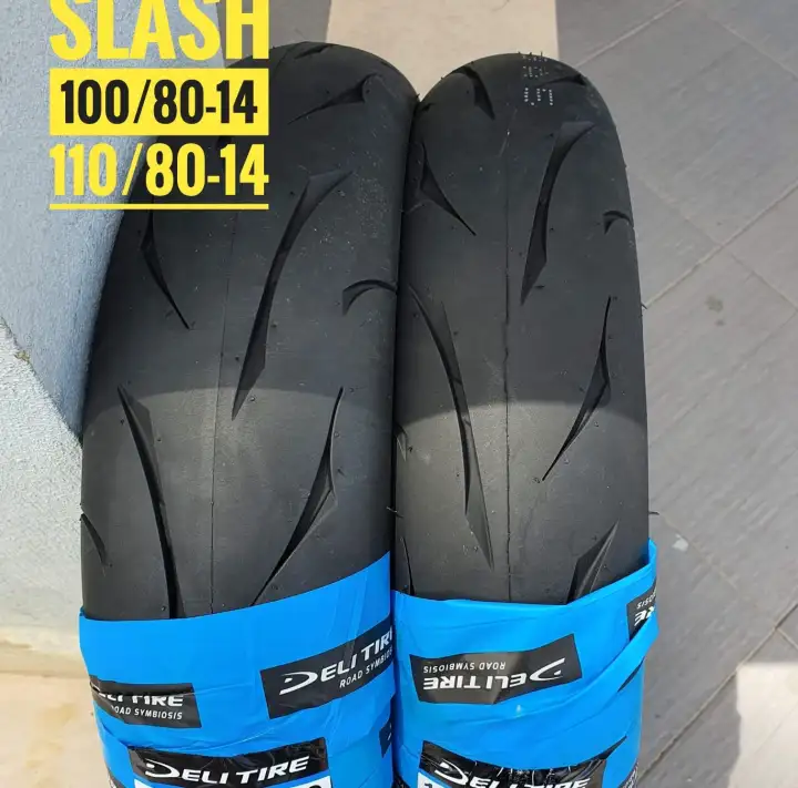 Deli Tire Slash Sb 151 Tl Tyre 100 80 14 110 80 14 Honda Vario Lazada