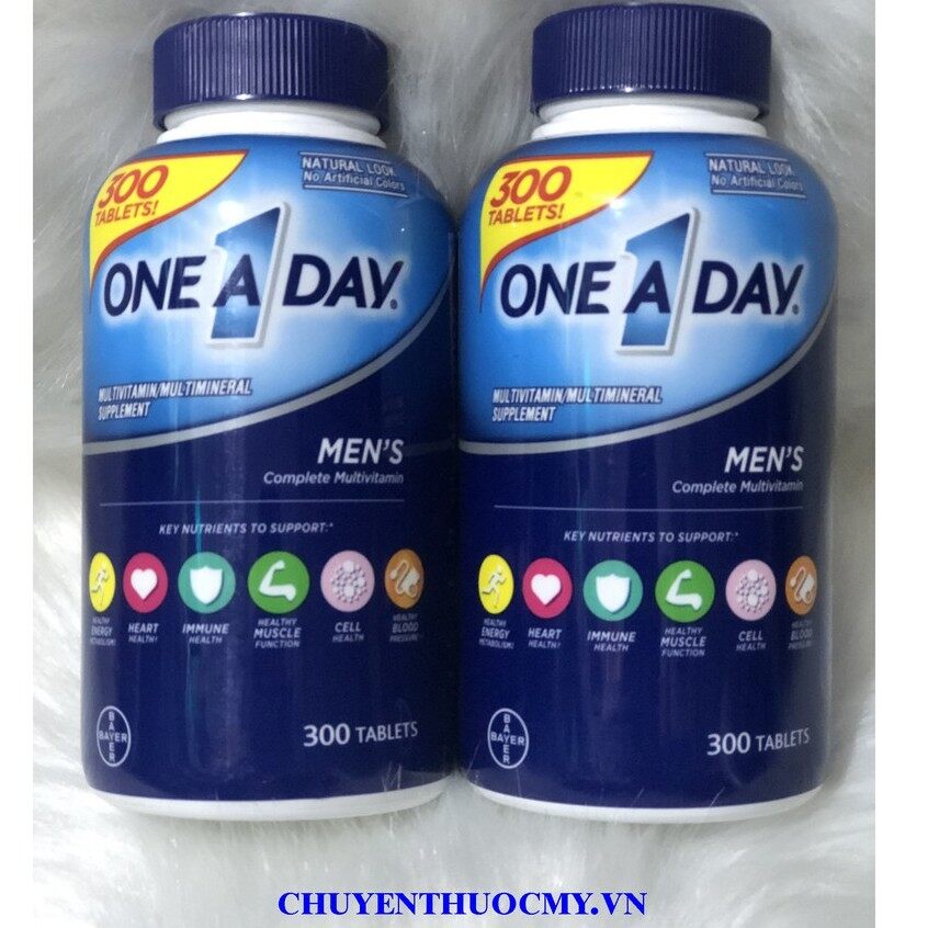 Hộp 300 Viên One A Day Cho Nam