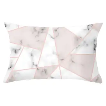 Fuwatacchi Geometric Cushion Cover Striped Wave Pillow Cover Black