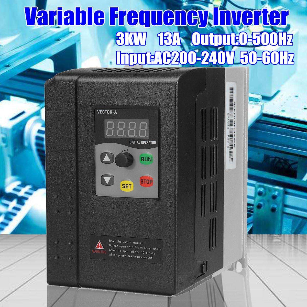 220 V 3KW Variabel Frekuensi Inverter Vector Control 1PH Ke 3PH Umum