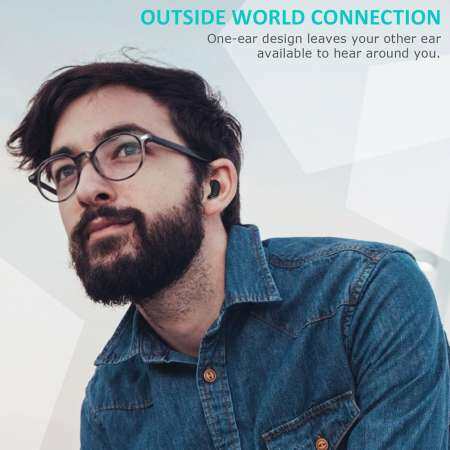 XU ร้อนบลูทูธไร้สายขนาดเล็กหูฟังชนิดใส่ในหูหูฟังสำหรับเล่นกีฬาพร้อมไมโครโฟนแฮนด์ฟรี