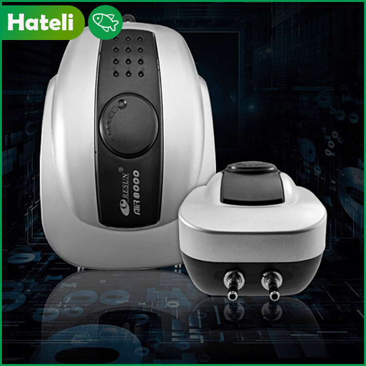 【HATELI】Aquarium Pump Aquarium Oxygen PumpAquarium Aeration PumpSuper Silent Aquarium PumpAir Series SeriesAquarium Air Pump(2W)