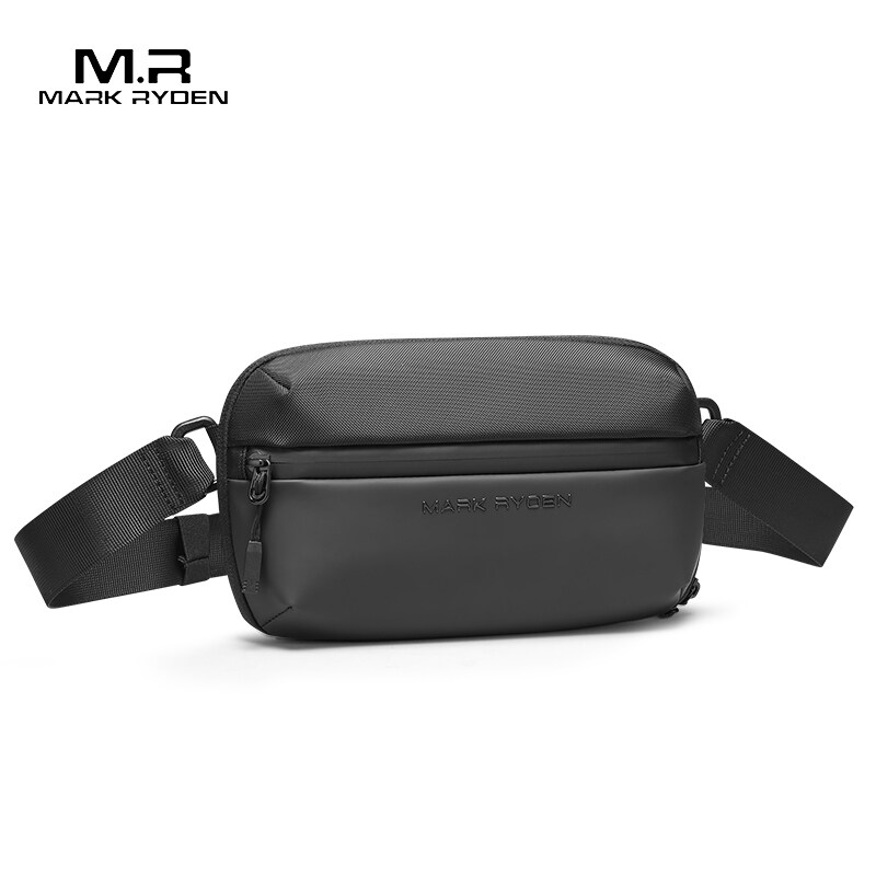 MARK RYDEN Lightweight men's chest bag, single-shoulder crossbody bag, mini phone case, fashionable and casual, holiday gift,MR8712