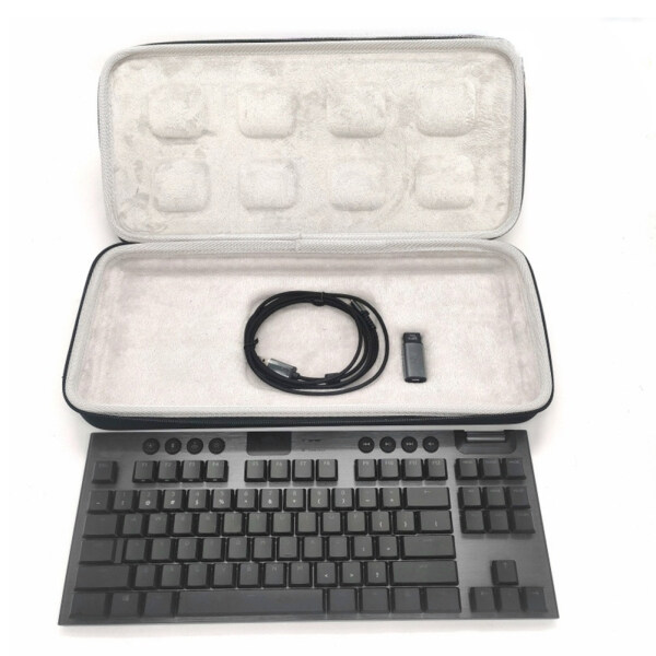 Portable Hard Shell Case Bag for Logitech G913/G913 TKL EVA Carrying Case Wireless Bluetooth-compatible Mechanical Gaming Keyboard Storage Box Singapore