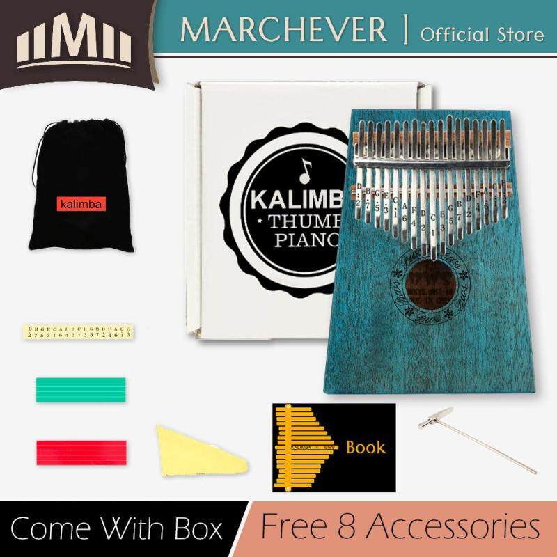 Kalimba Thumb Piano Acoustic Finger Piano Music Instrument Mahogany Wood 17 Keys Malaysia