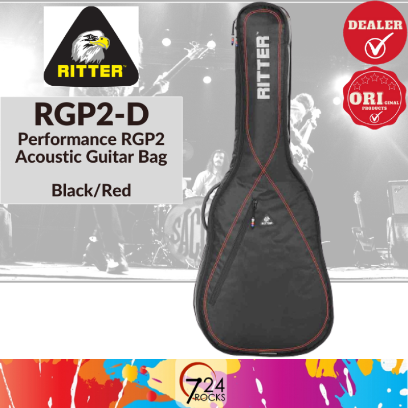 724 ROCKS Ritter Performance RGP2 Dreadnought Size Acoustic Guitar Bag ( RGP2-D ) Malaysia