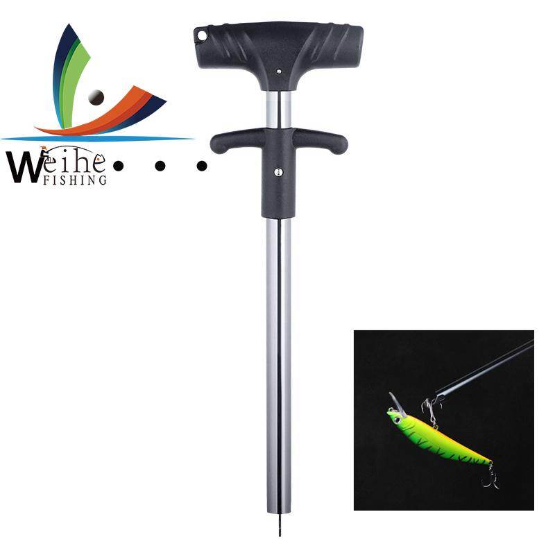 Weihe Aluminum Hook Extractor Fishing Hook 23.2cm/9.1inch Remover Fishhook Disgorger Hook Detacher