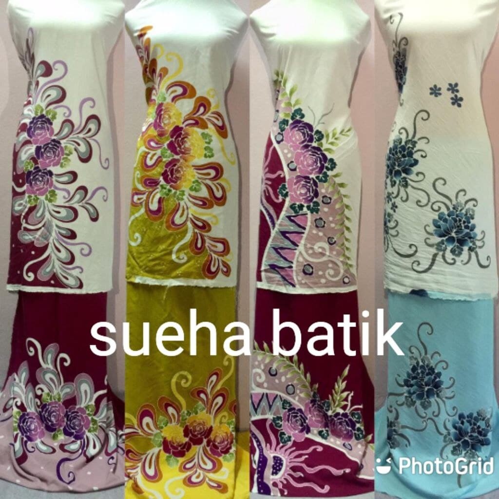 Kain Batik Lukis Kelantan Handmade Kain Pasang Lazada