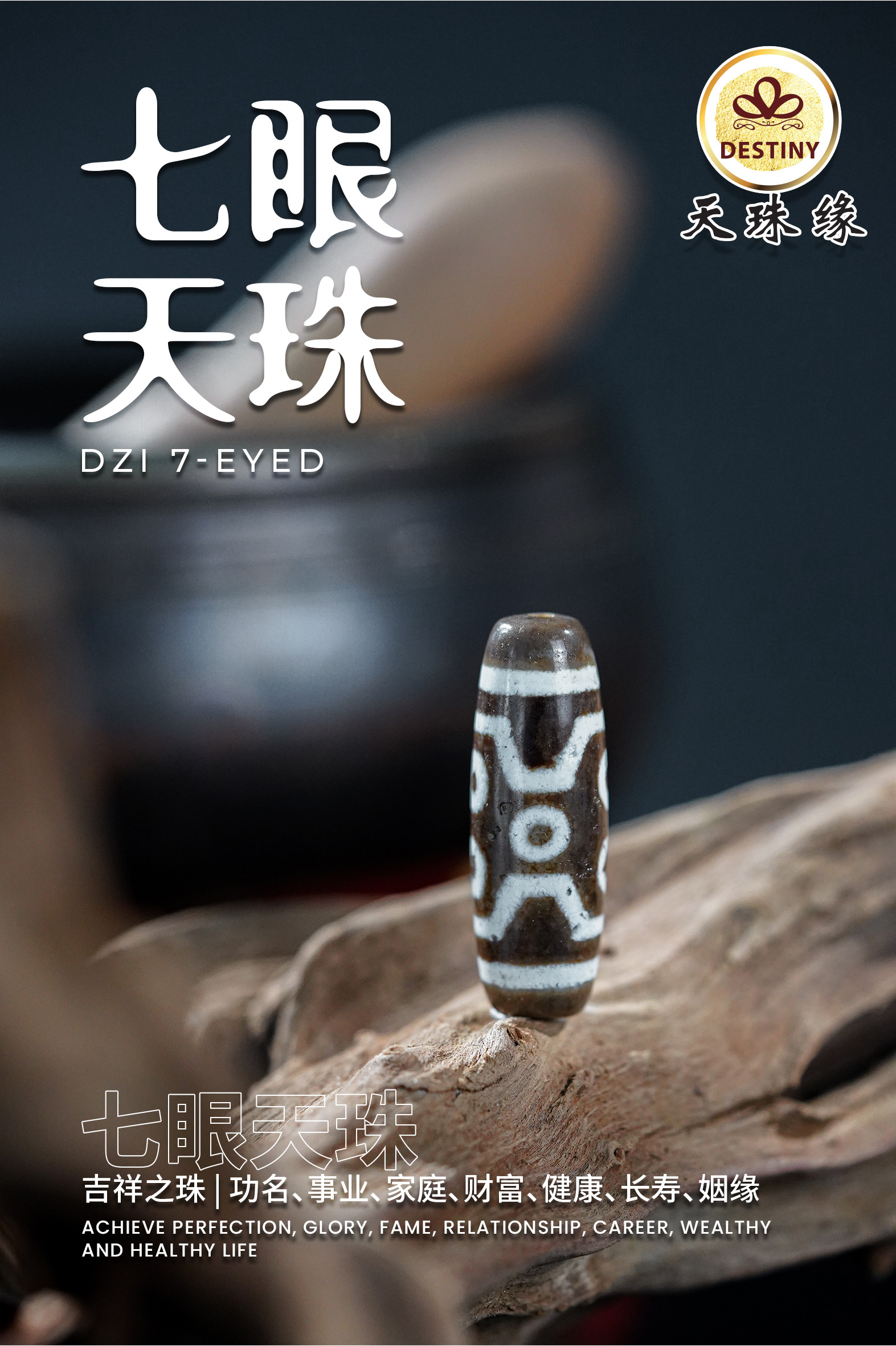 七眼天珠✨ 七眼天珠✨