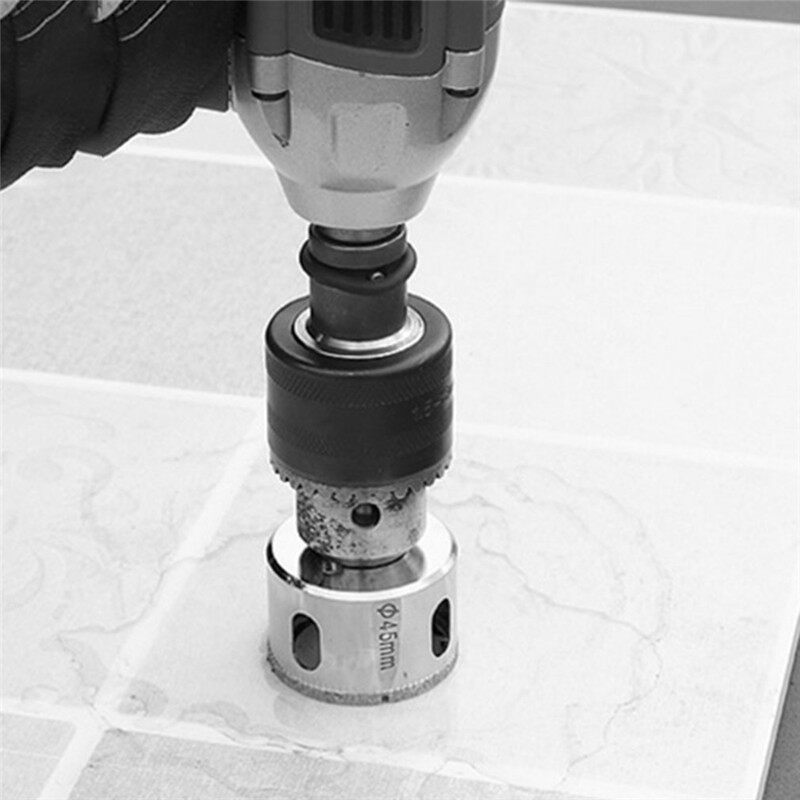 Multi-Functional 360 Degree Adjustable Universal Tile Marble Glass Ceramic Floor Drilling Hole Tools Hole Opener Locator Position Ruler Puncher