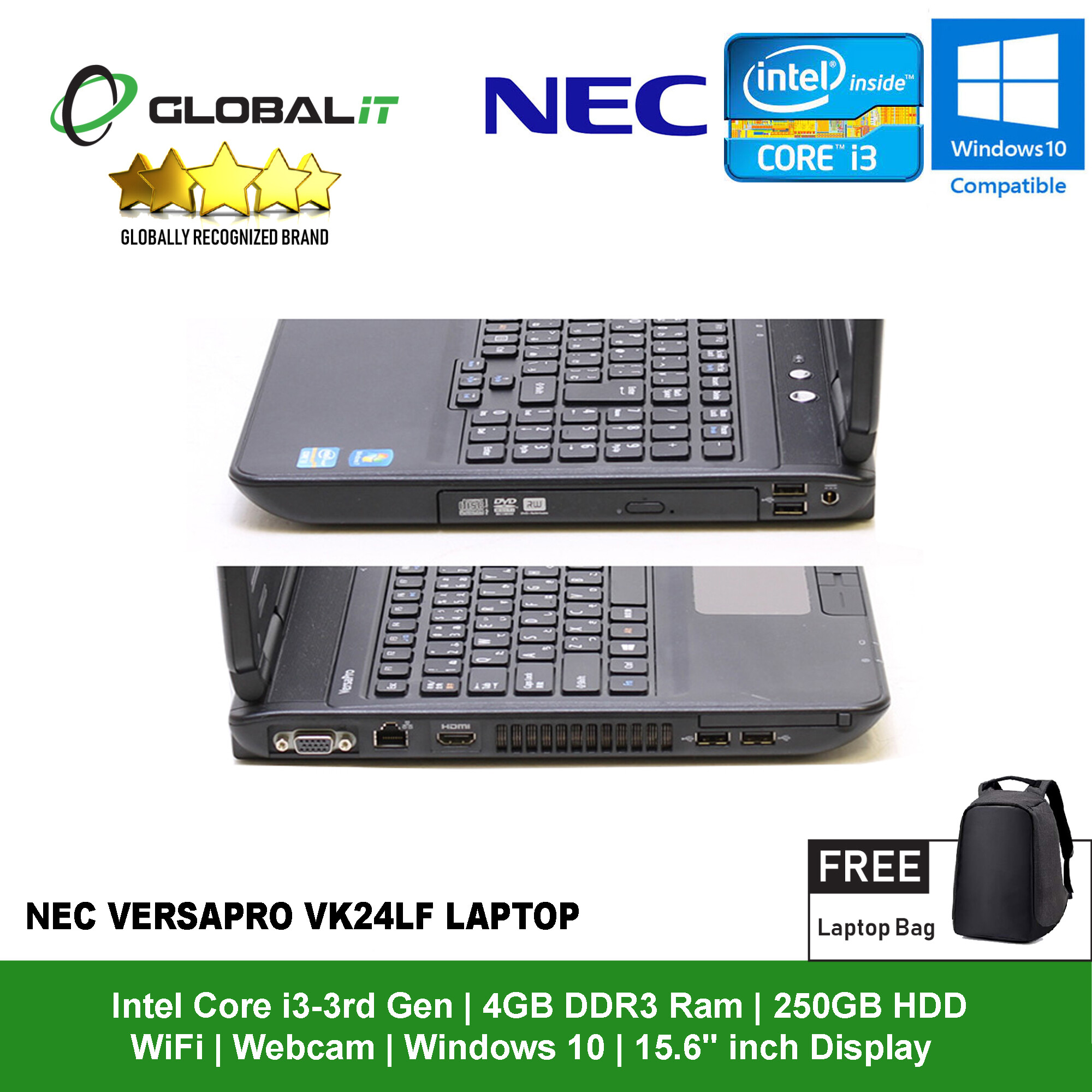 NEC PC-VK24LFWDG Core i3 3110M 2.4GHz/4GB/128GB(SSD)/Multi/15.6W 