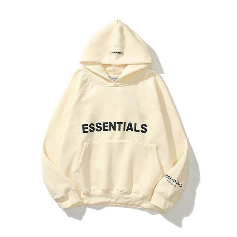 TF เสื้อสเวตเตอร์ เสื้อสเวตเตอร์มีฮู้ดผู้ชาย ESSENTIALS เสื้อแขนยาว ...