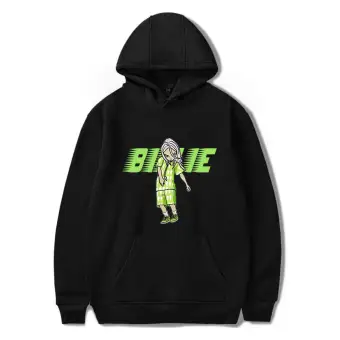 billie eilish zip up hoodie
