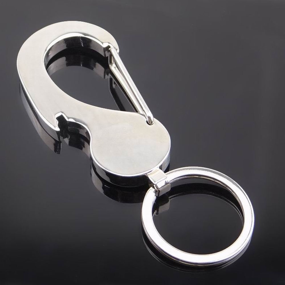 Cute 1PC Multi-function Interior Accessories Compass Car Accessories Car-styling Car Keychain Opener Key Rings Keyfob