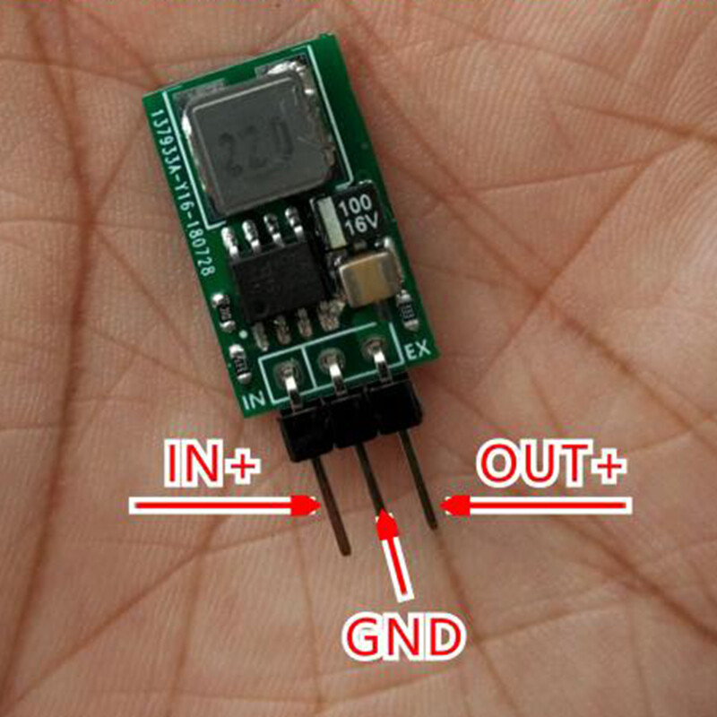 5V/1A Ultra-small Three-terminal Voltage Regulator Replace LM7805 high efficiency Input 5.5-32V to 5V 1A Buck Module