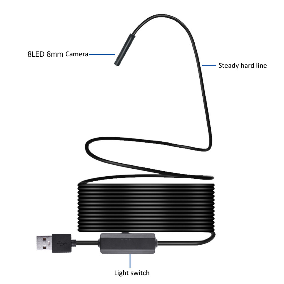 wifi endoscope hd 1200p