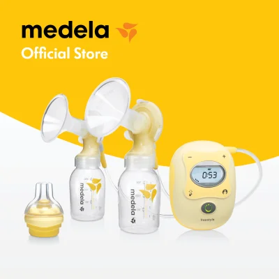 Breast Pump | Medela Freestyle Double Electric Breast Pump - Includes Tote Bag Cooler Bag Bottles & more