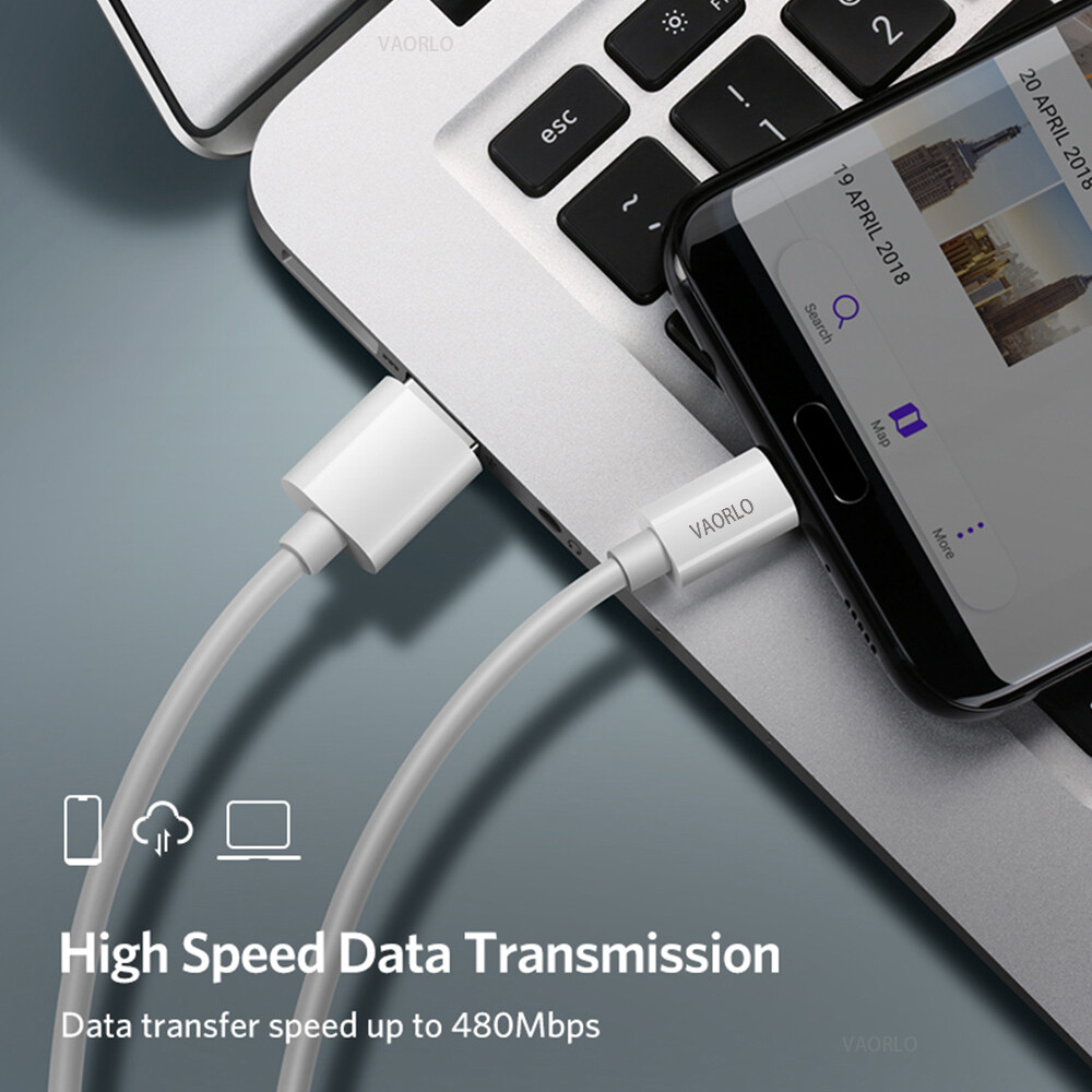 VAORLO 3A USB Micro Charging Cable Flash Charge Data Cable Fast Charging For Android Devices Huawei Xiaomi Oppo Vivo Charger Cable