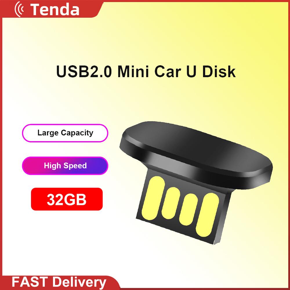Car usb2.0 mini flash disk pendrive auto suv waterproof music video usb drive computer tv memory usb stick accessory