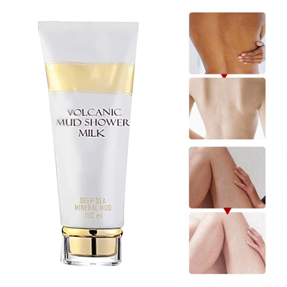 volcanic mud charcoal body wash