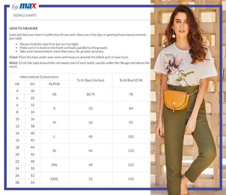 max fashion for ladies