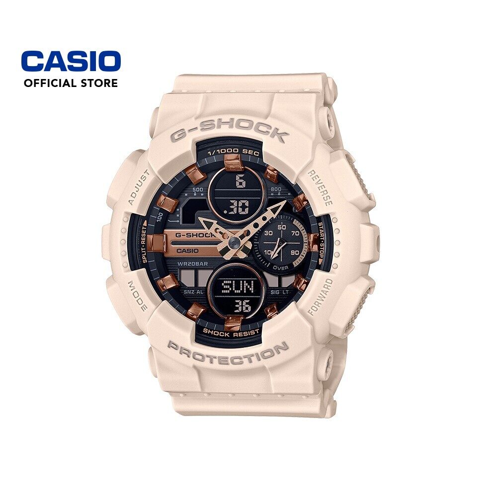 Casio G-Shock Women GMA-S140M-4A Blush Pink Resin Band Sports Watch