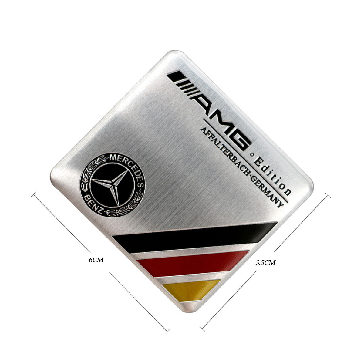 Apple Tree Aluminum Stickers AMG Car Logo Decor Stickers Emblems