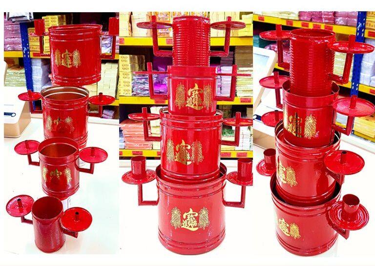 铁炉香炉拜神炉拜天公炉拜后面公炉Buddhist Incense Burner - Lazada