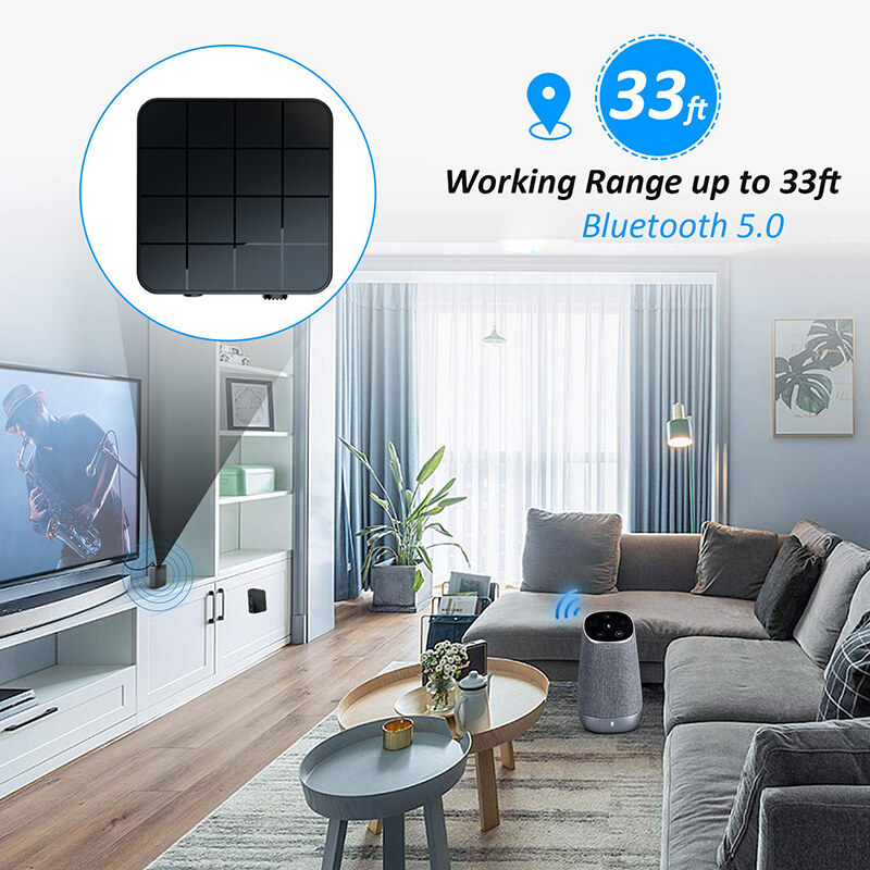 DISOUR Bộ Thu Phát Bluetooth 5.0 KN321 Chính Hãng Bộ Chuyển Đổi Âm Thanh Mini Không Dây Giắc Cắm AUX RCA 3.5MM Dongle Âm Thanh Nổi 2 Trong 1 Cho Xe Hơi Tai Nghe Loa Máy Vi Tính T V