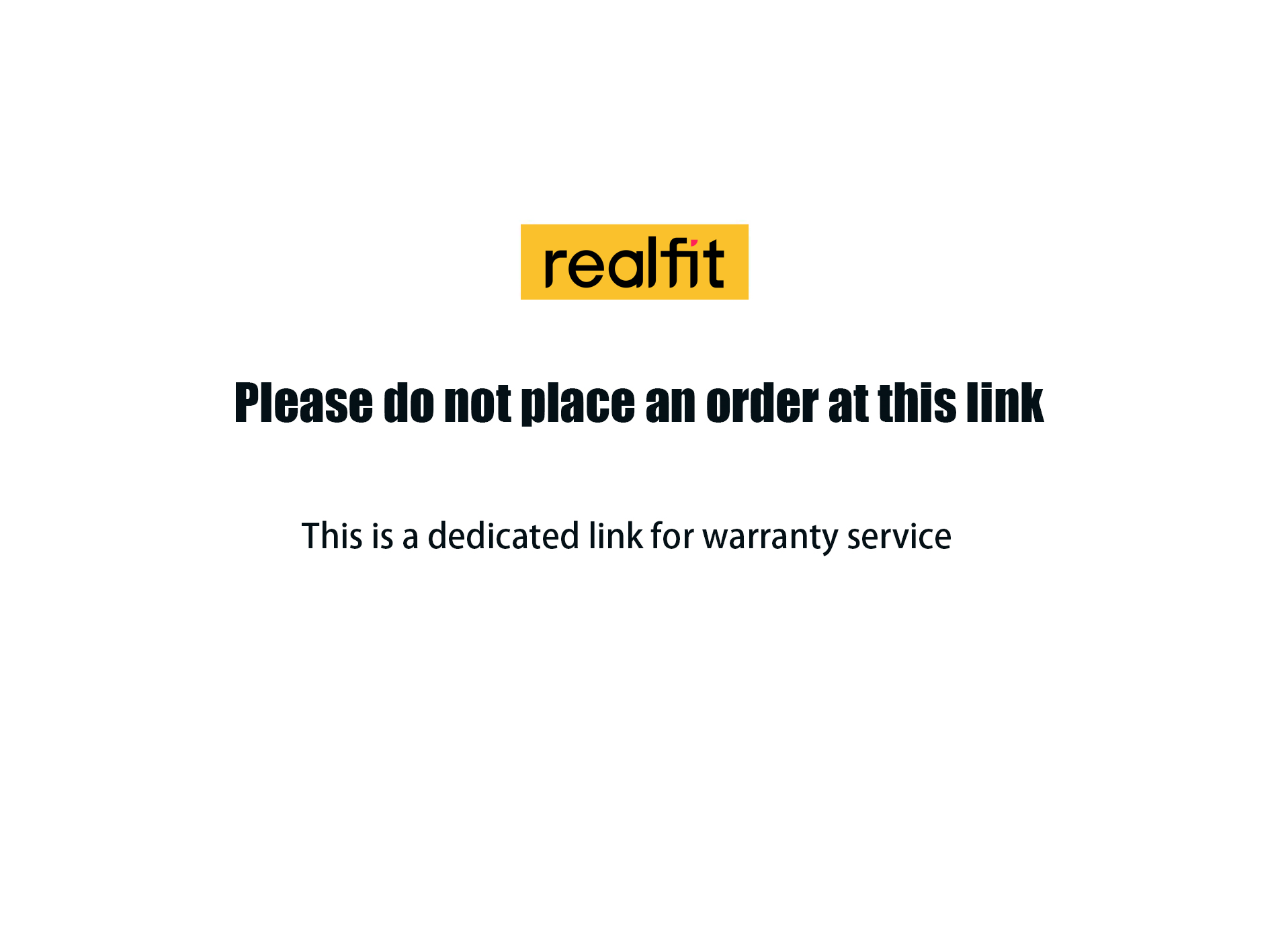 Realfit earphones warranty replacement service
