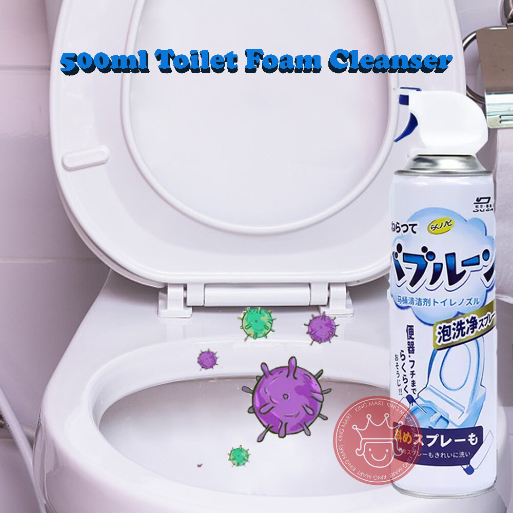 Multipurpose Toilet Foam Cleaner 500ml Effectively Remove Dirt