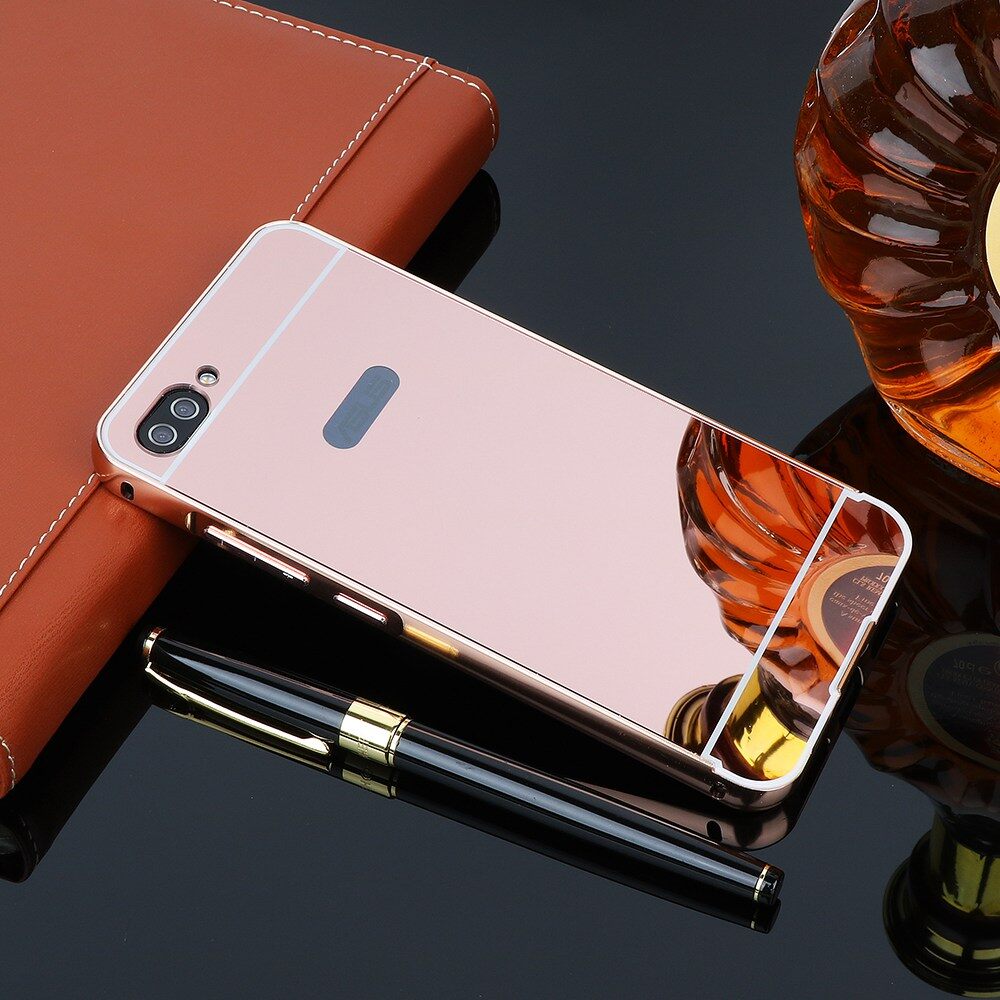 Luxury Hard Cover For Asus Zenfone 4 Ze554kl Zenfone 4 Max Pro Plus Zc554kl Case Aluminum Frame Mirror Phone Shell Lazada Singapore