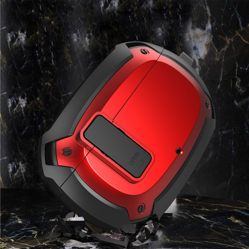 Liplasting Earphone Case For Beats Studio Buds Protective Cover Anti-fall Anti-scratch Shockproof Dustproof Shell Protector With Keychain