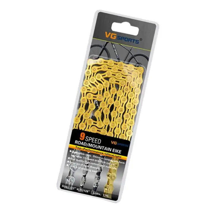 9 speed gold chain