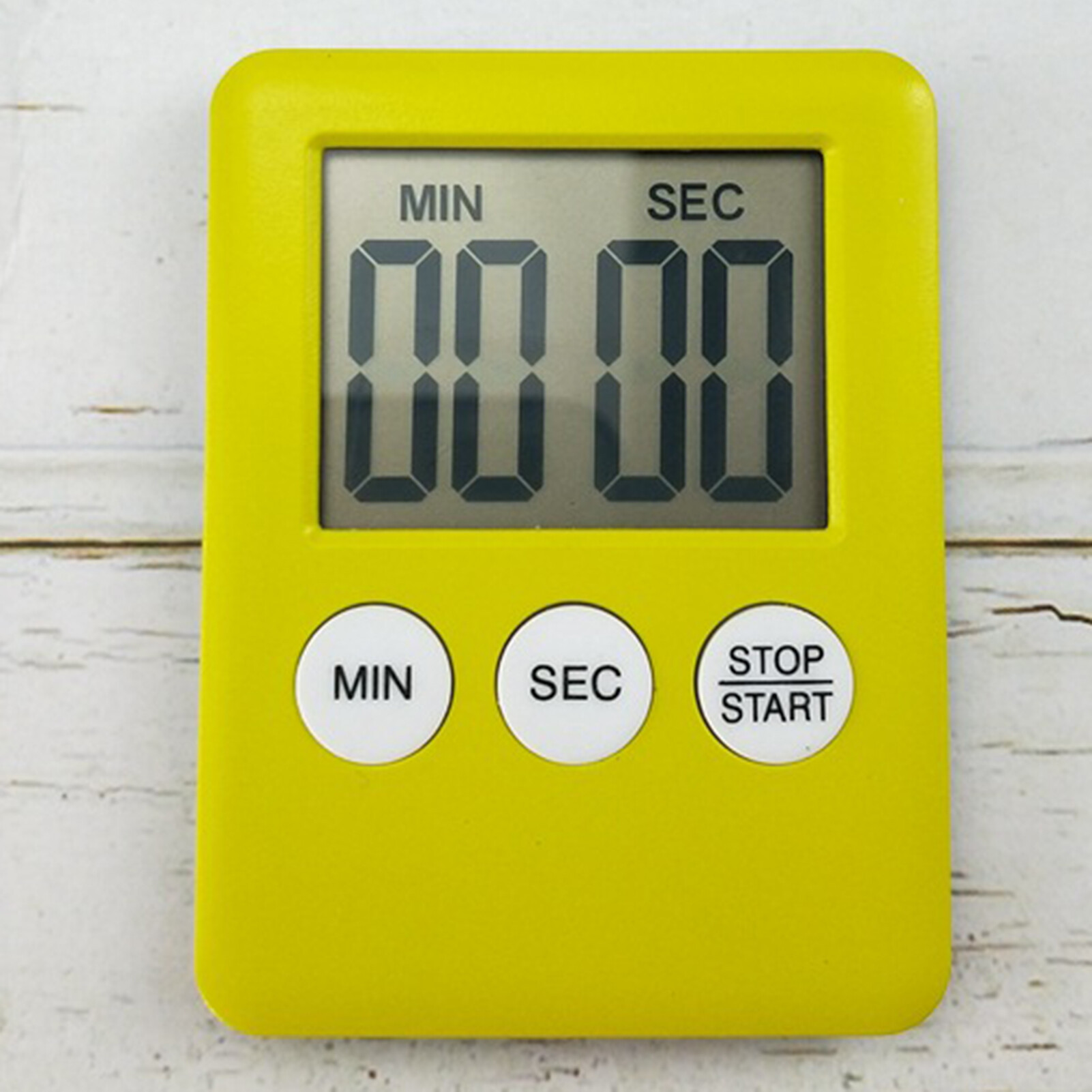 Farfi Cooking Timer Practical Smooth Surface ABS LCD Screen Magnetic Baking Reminder for Kitchen Fashion Baking Reminder