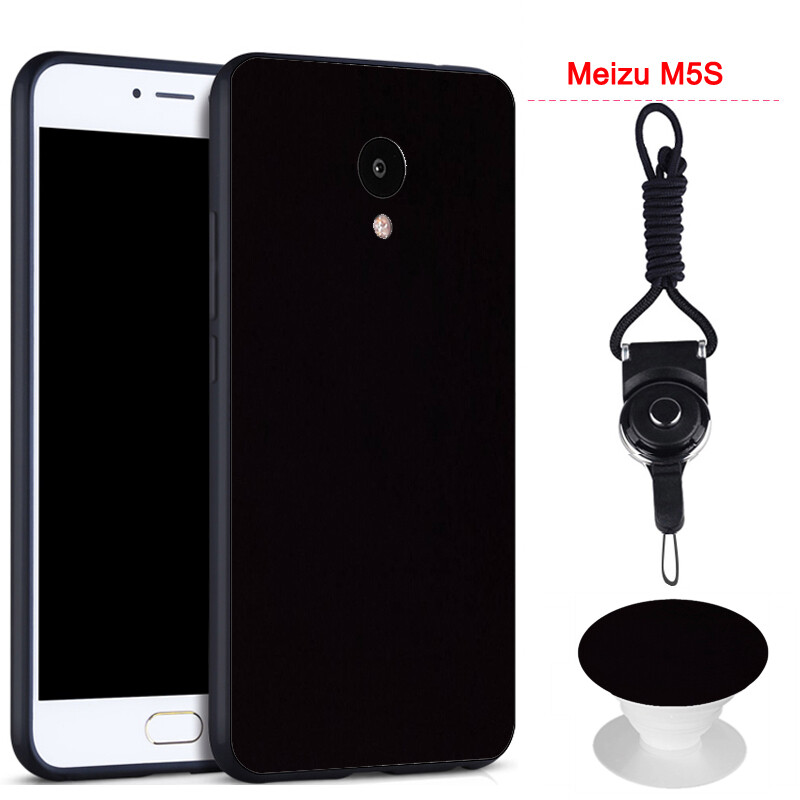 For meizu m5s silicon soft ruber case