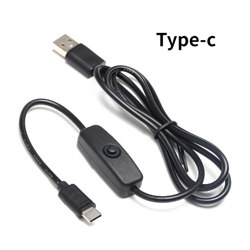 Bộ Chuyển Đổi Nguồn 4 Dây Raspberry Pi Giao Diện Micro/Type-C V 3A Nguồn USB 5