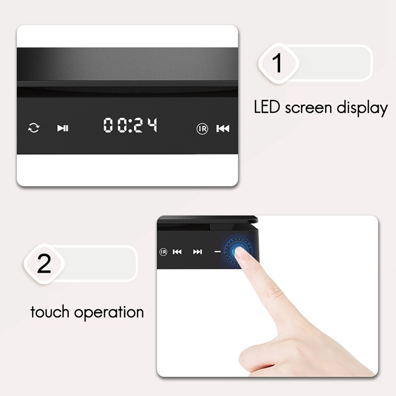 Home DVD HD Video Player Children VCD Player Mini CD Player DVD Player EU Plug