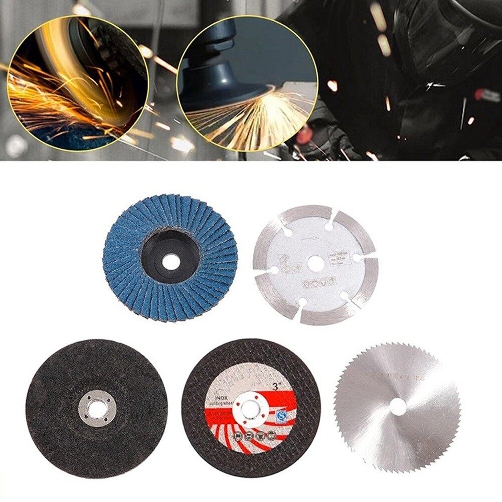 5 gói 3 inch Carbide đĩa cắt cho máy xay góc cắt kim loại bánh xe công cụ