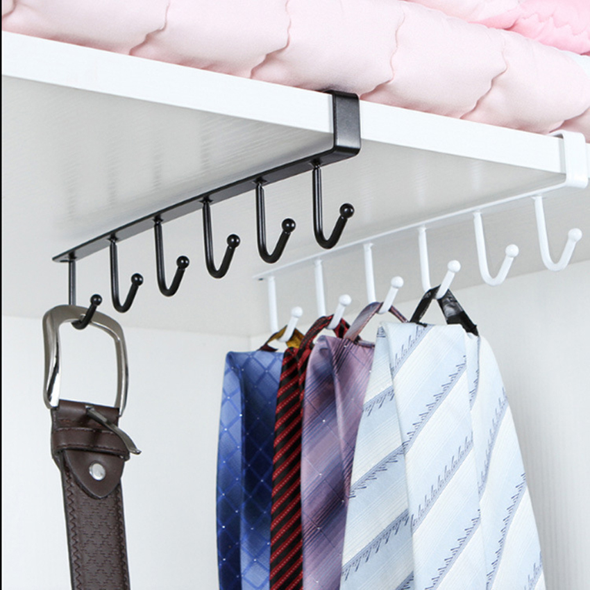 1 Chiếc Giá Để Cốc Tủ Chén Bằng Kim Loại Đa Năng Giá Móc Treo Giá Để Cốc