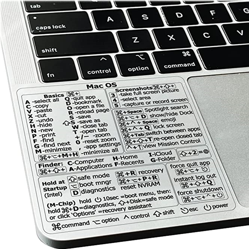 Windows PC tham khảo bàn phím Phím tắt Sticker dính cho PC máy tính xách tay Máy tính để bàn